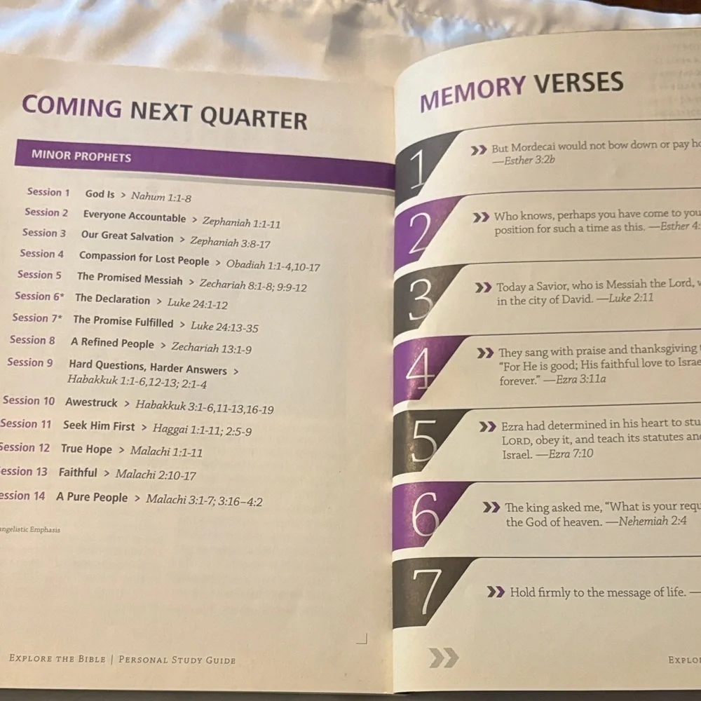 Explore the Bible Personal Study Guide For Esther, Ezra, and Nehemiah